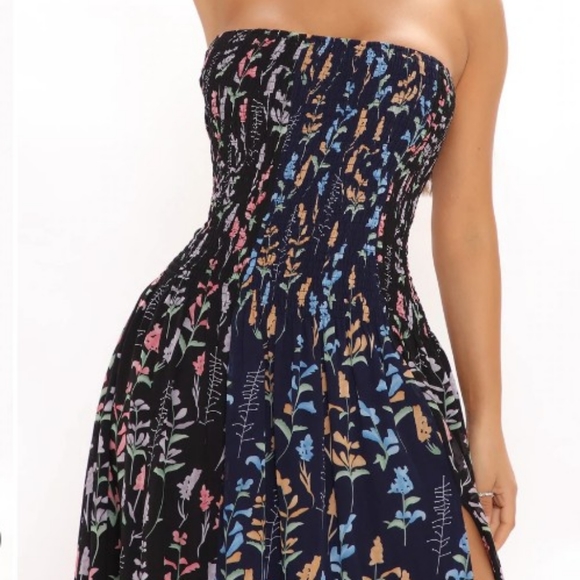 Gorgeous floral print maxi dress - Picture 3 of 4